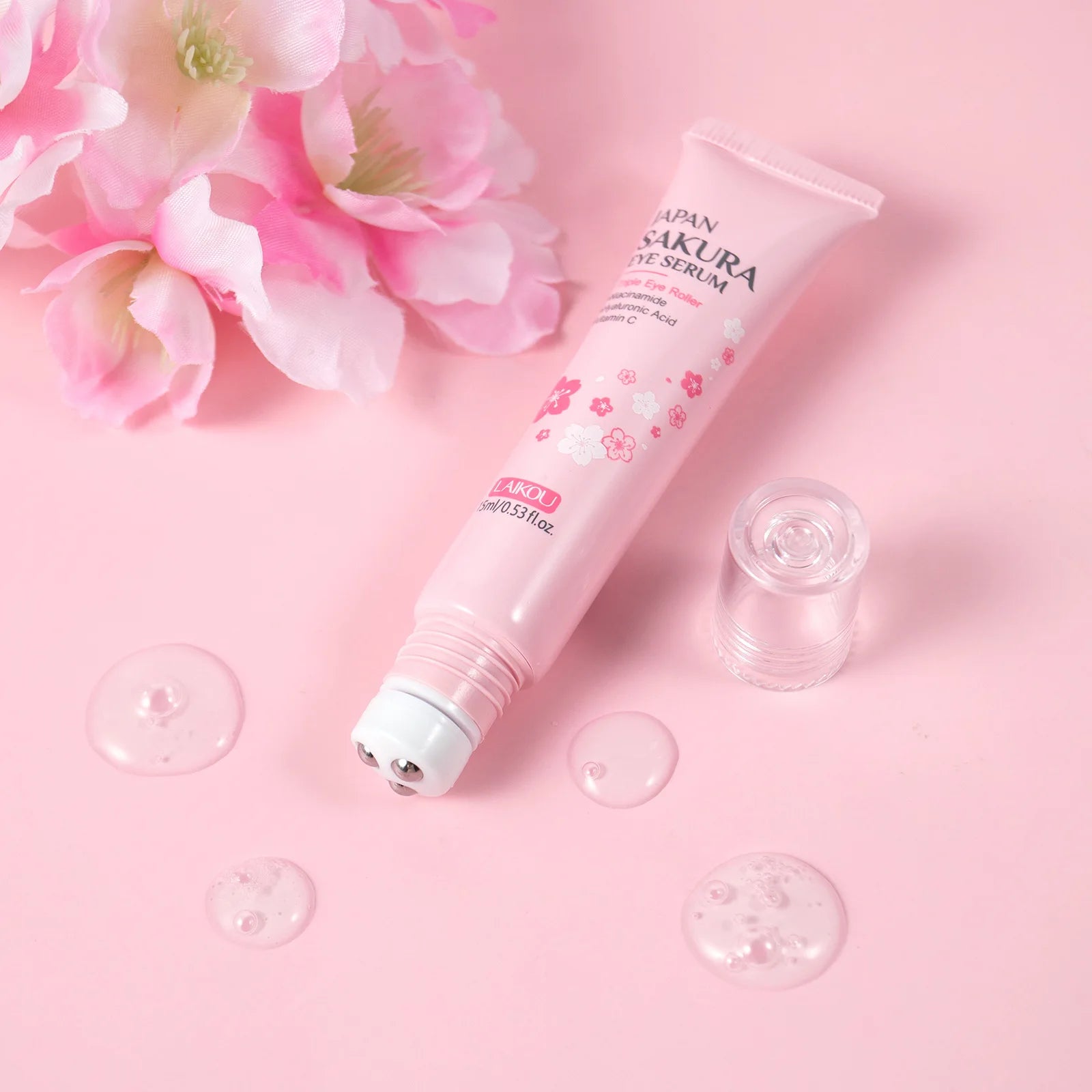 Sakura Serum Roller - LuxeGlow