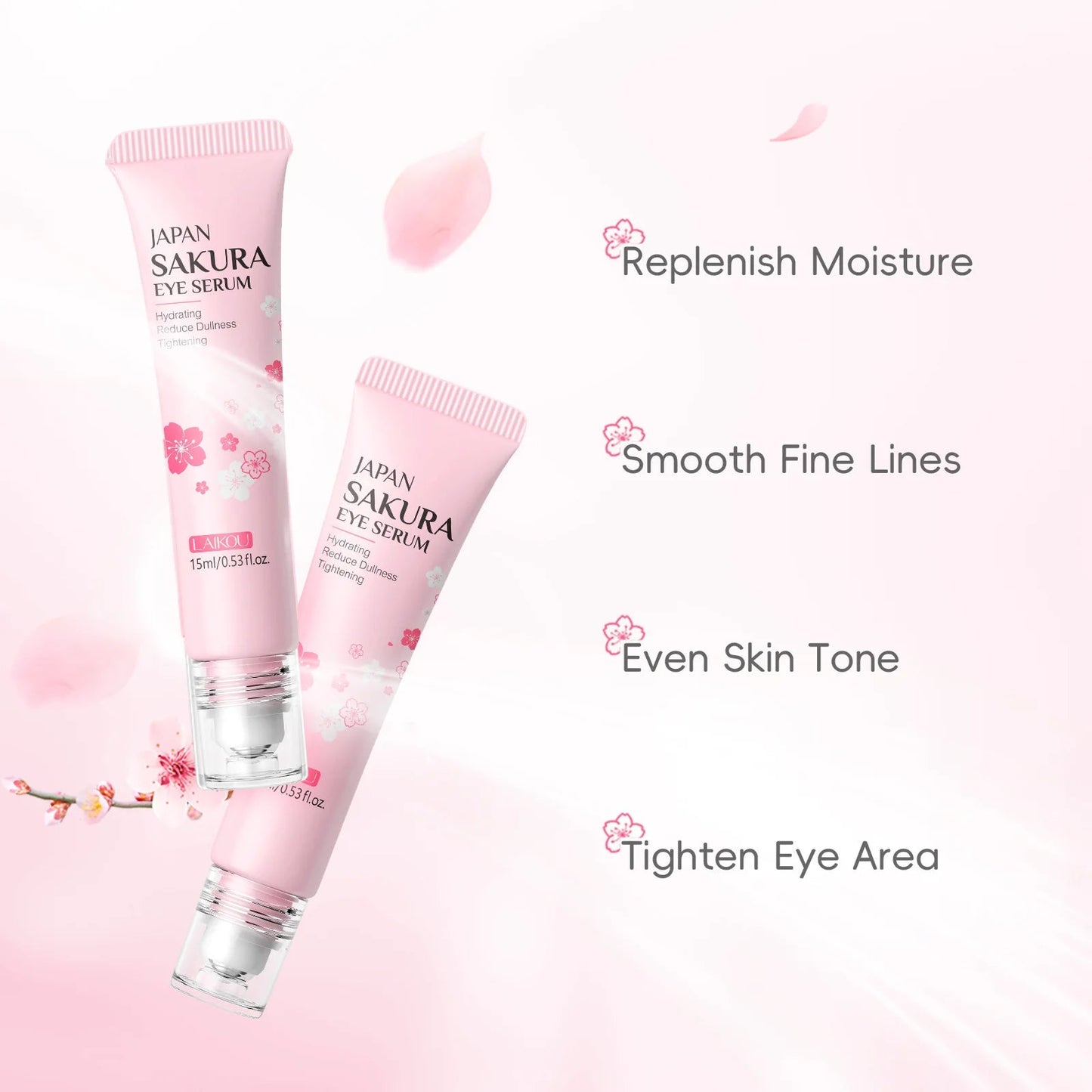 Sakura Serum Roller - LuxeGlow