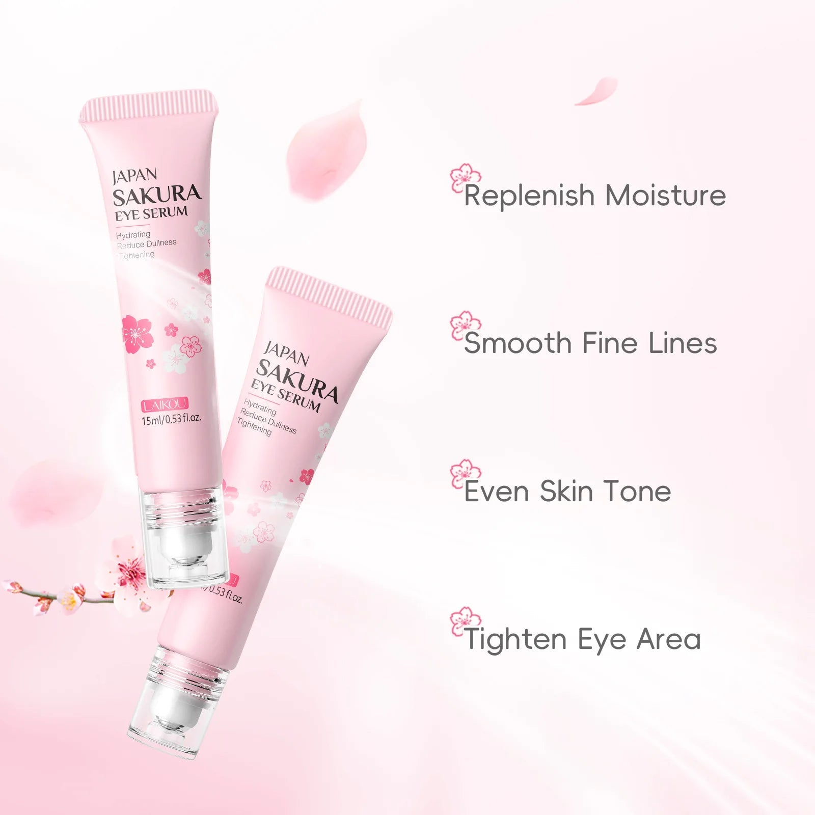 Sakura Serum Roller - LuxeGlow